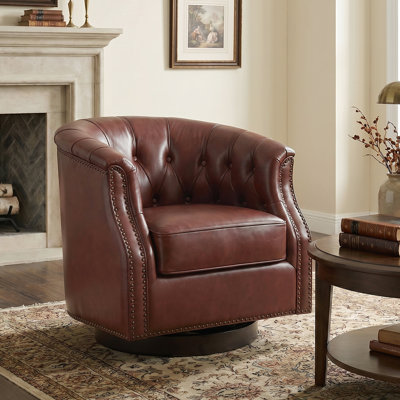 Chaise berçante Chesterfield