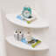 3.8 cm H x 30 cm W Solid Wood Floating Shelf Bookcase