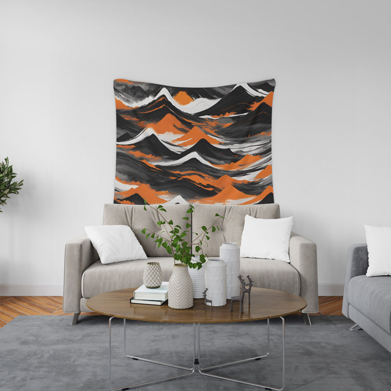 Tapisserie murale, H 88 po x l 104 po x P 1,2 po