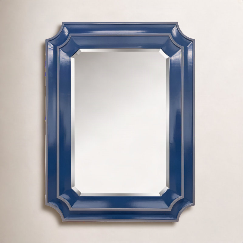 Dante Accent Mirror, Navy