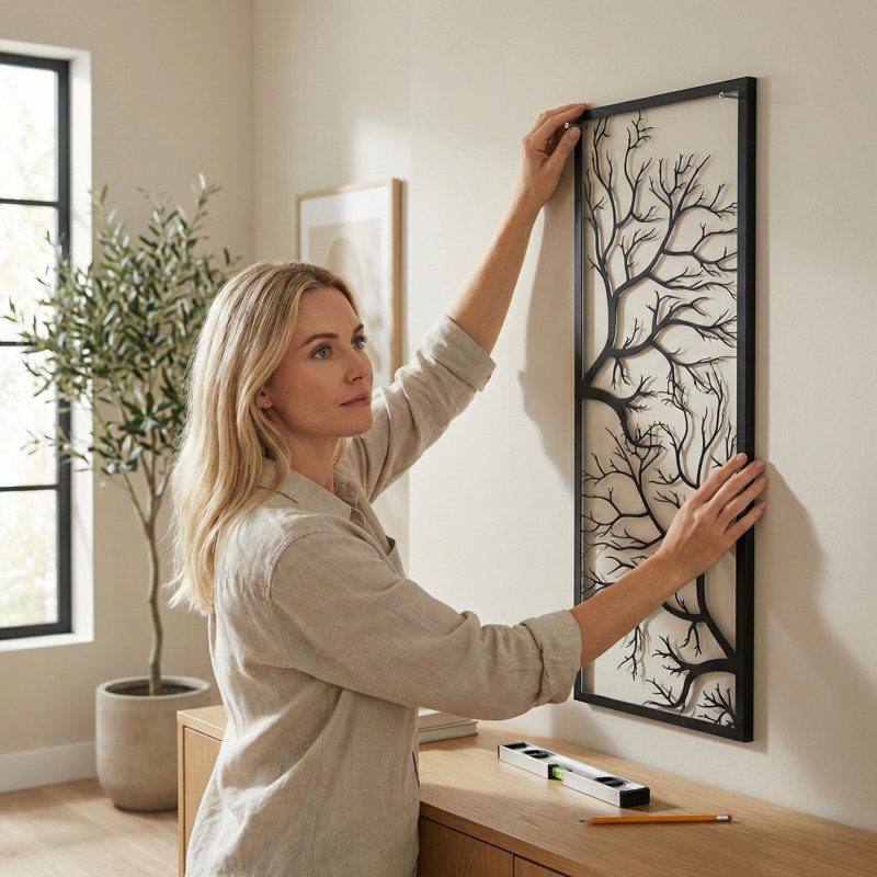 Wall Décor, 39" H x 13" W x 0.6" D