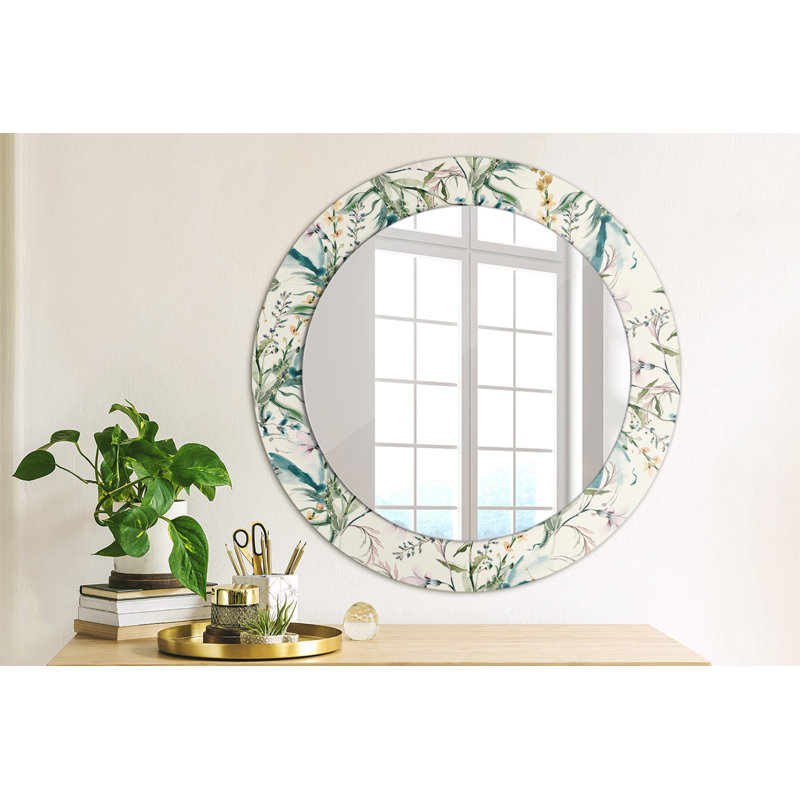 Huldar Glass Flat Wall Mirror
