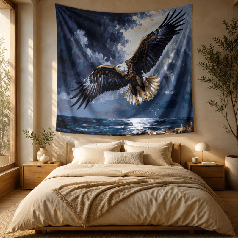 Tapisserie murale «Wildlife», 51" x 60"