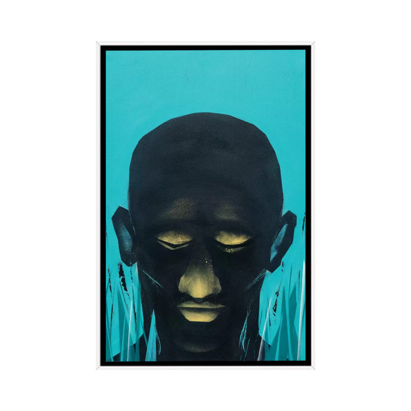 Drive by VCalvento - Print on Canvas, White Framed, 152.5 cm H x 101.5 cm W