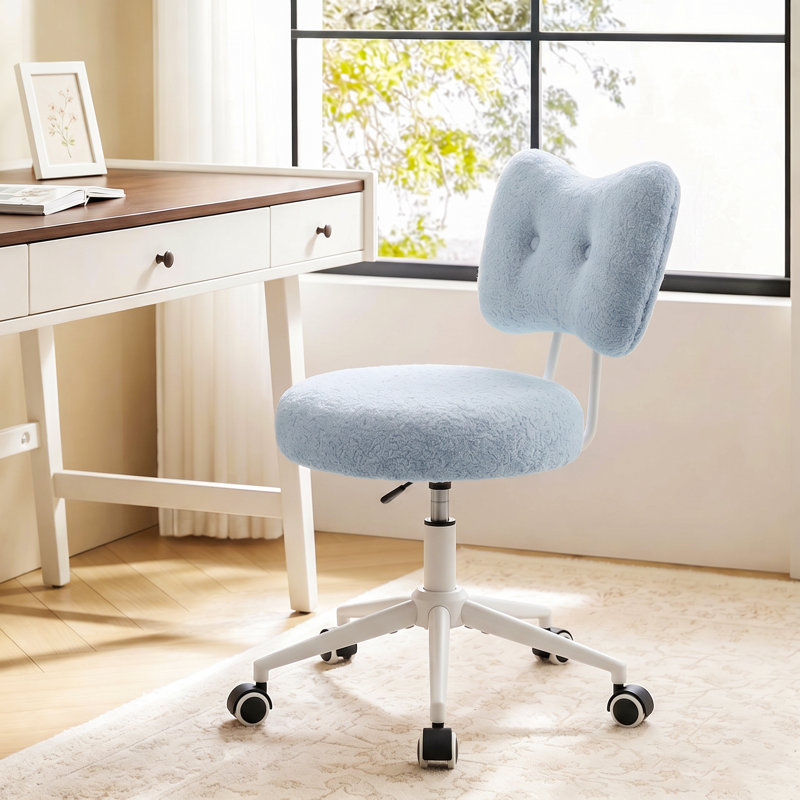 Fauteuil de bureau ergonomique et pivotant Modern, Bleu