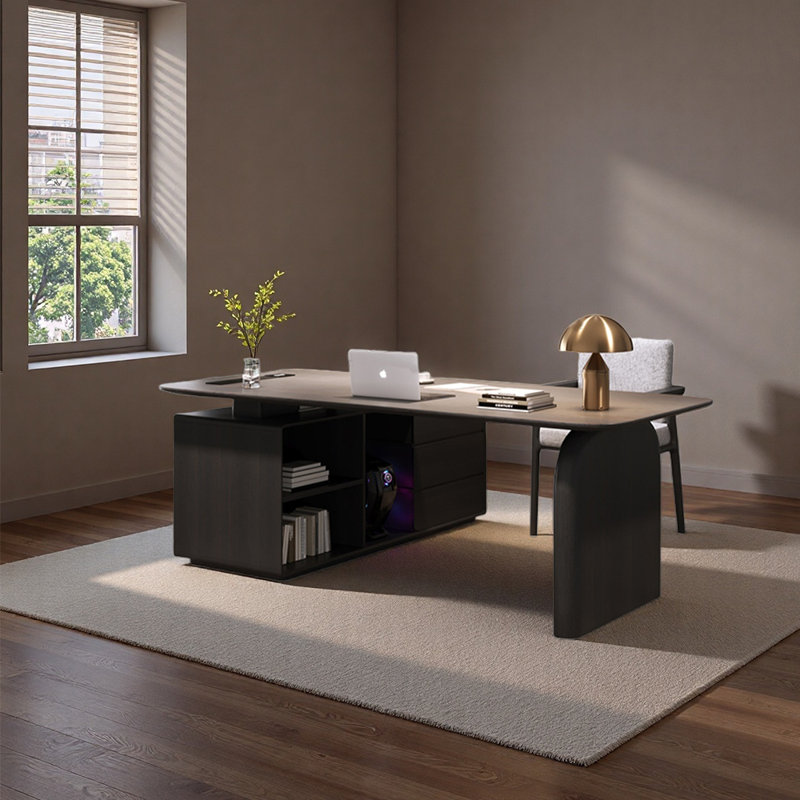 Bureau unique avec surface de travail spacieuse, H 29,53 po x l 70,87 po x P 47,24 po