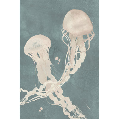 Jellyfish Dance II by Grace Popp - Wrapped Canvas Painting