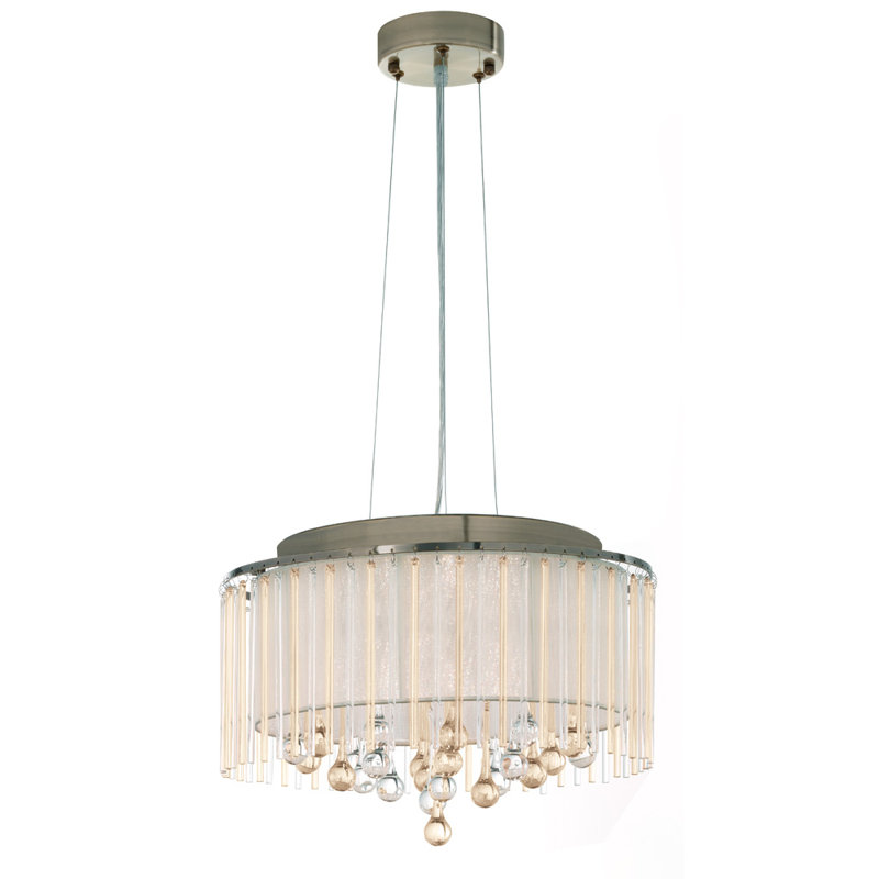Afschin 6 - Light Bronze Drum Pendant