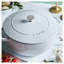 Cocotte ronde en fonte Staub, cocotte, 5,5 pintes, pour 5 à 6 personnes, fabriquée en France-1212791018
