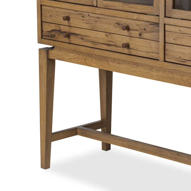 Bergstrom Display Cabinet, Light Brown