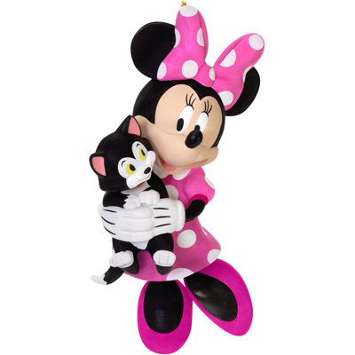 Ornement de Noël Disney Minnie Mouse Meilleures Amies, Décoration festive à suspendre pour sapin de Noël, Ornement à l'effigie de Minnie pour la décoration de Noël