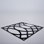 Panneaux muraux décoratifs en acrylique Montrose, moyen, l 15 3/8 po x H 15 3/8 po x T 1/8 po, noir