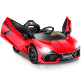 12V Licensed Lamborghini Ride On Car With Led Lights, Remote Control & Scissor Doors