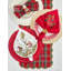 Xmas Trellis Napkin