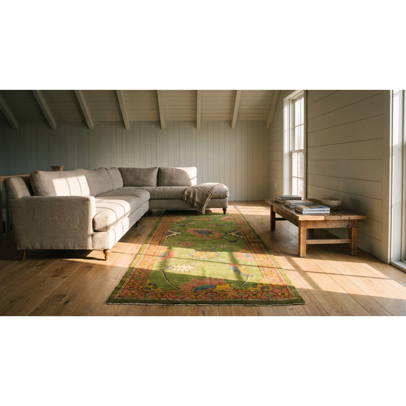 Tapis long et étroit Oushak