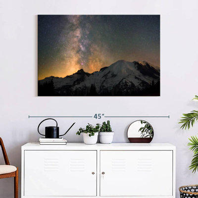 Alvord Milky Way Over Mount Rainier