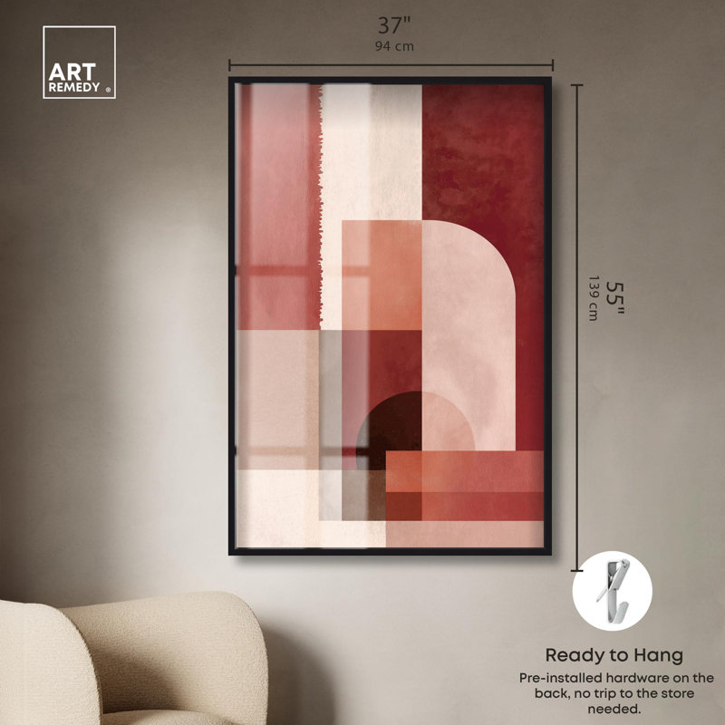 Impression de boîte de nuit urbaine Urban Dusk I Boho par Art Remedy, H 55 po x l 37 po, Noir