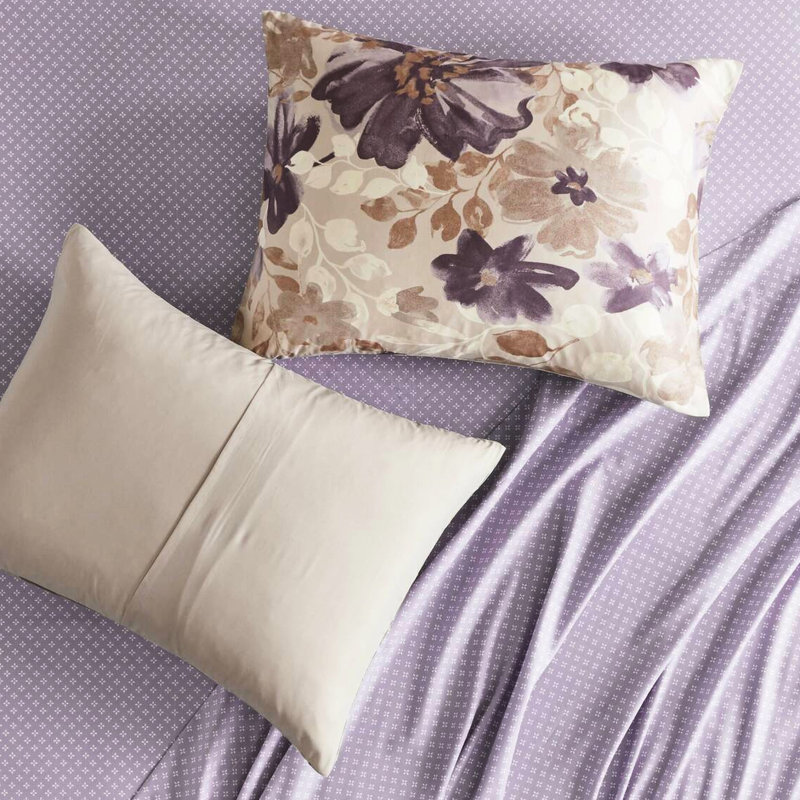 Ensemble de draps et d'édredon Taupe