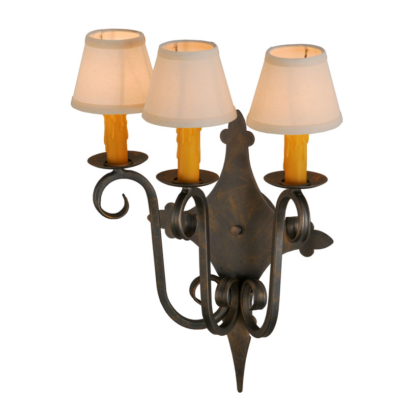 Angelique 3 - Light Armed Sconce