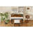 White Dressing Table With 360 Rotating Mirror, 3 Color Lighting Modes, Ample Storage, 2 Drawers, - Tier Shelves, Amber Glass, Power Outlet, Metal Structure Makeup Vanity Modes Led Shelving, Glass