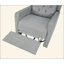 Fauteuil inclinable et pivotant-1000478270