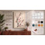 Moonlit Cherry Blossom Japandi - Wrapped Canvas-4437734-4437731