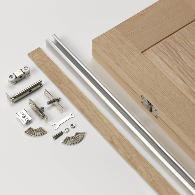 Thames Solid Oak Bi-Fold Door Unfinished
