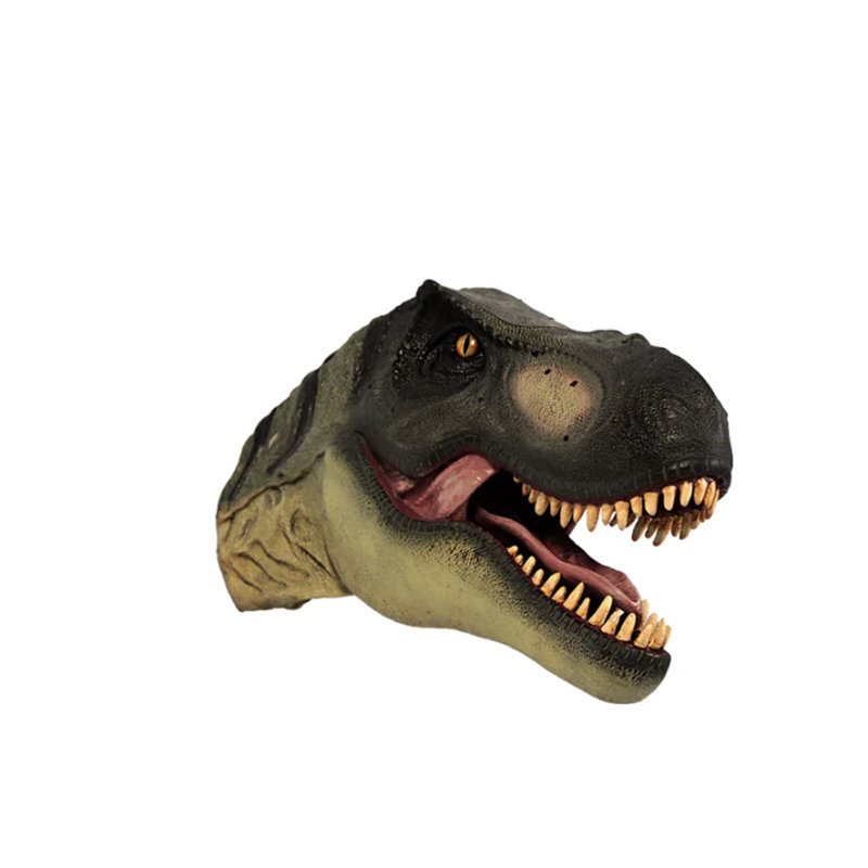 Statue de petite tête de dinosaure T-Rex