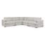 Ludwig 5-piece Upholstered Fabric Sectional Sofa