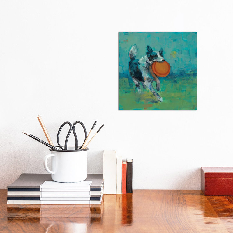 Play Time I by Stacy DAguiar - Wrapped Canvas Painting, 30.48 cm H x 30.48 cm W