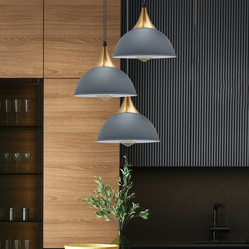 Wingert 3 - Light Cluster Pendant, Gray