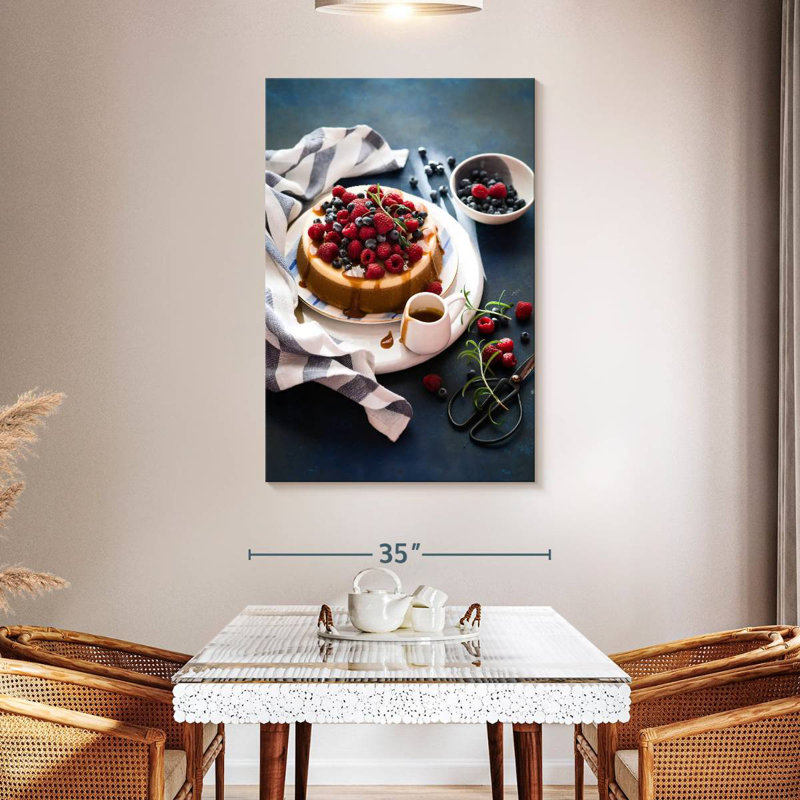 Yarlin Berry Cheesecake, 30" H x 20" W