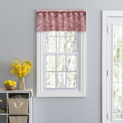 Olesha Cotton Paisley Tailored Window Valance