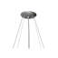 Metro Fusion 4 - Light Glass Chandelier