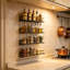 Wall Mounted Required Stainless Steel Spice Rack