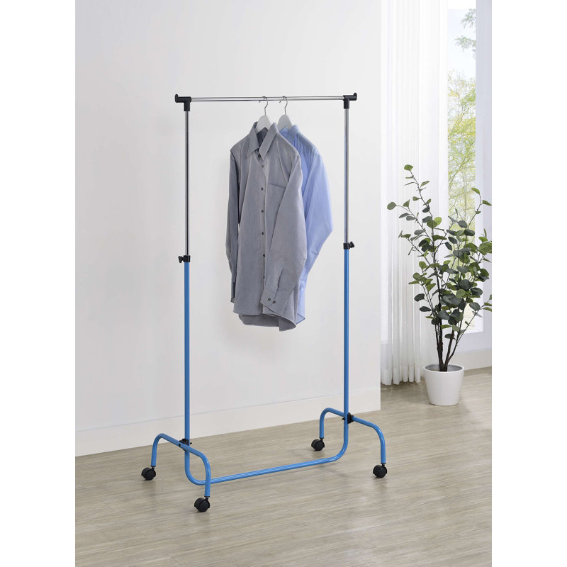 Support à vêtements standard Sevannah, Chrome/Blue