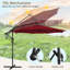 Parasol en porte-à-faux 10 po Caillo-86792629