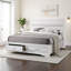 Lit plateforme avec rangement en bois massif Mirola-1068418731