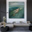 "Swimmer" par John La Farge - Art mural sur toile tendue avec châssis-958867997