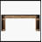 70.9" Console Table, Farmhouse Narrow Sofa Table Hallway Table
