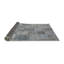 Tapis en laine gris / bleu-954359739