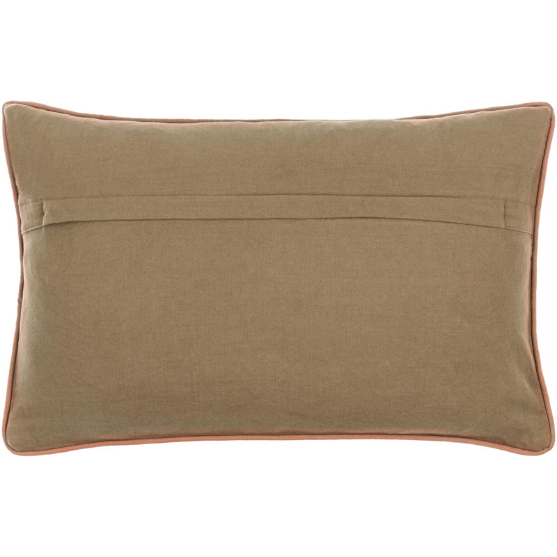 Housse de coussin décoratif Loyalton, Inférieur, H 20 po x l 20 po, Carrée