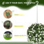 28 cm H Faux Topiary Plant-2022570630