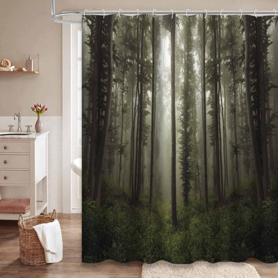Rideau de douche Woods