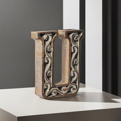 Eastford Text & Numbers Letter Block