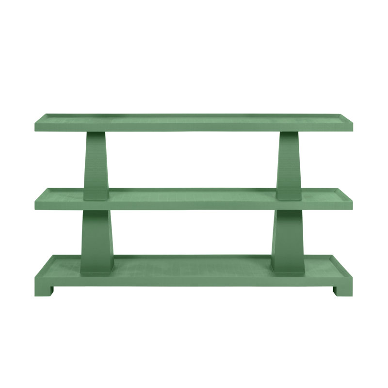 62'' W Console Table, Green