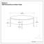 Table basse ronde en tambour Urban Ray Rayburn-686533393