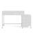 51" Reversible Computer Desk With 5 Drawers And File Cabinet, Rustic Home Office Desk With Printer Stand, Industrial Writing Table With Storage For Small Spaces, White-2031870334