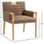 Chaise de salle à manger en cuir Aimee-1547461758-1547461759