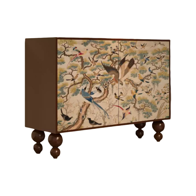 Entrance Cabinet Accent Cabinet Side Cabinet, Walnut